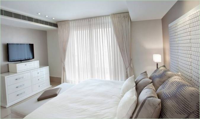 Design d'interni di camere da letto di lusso