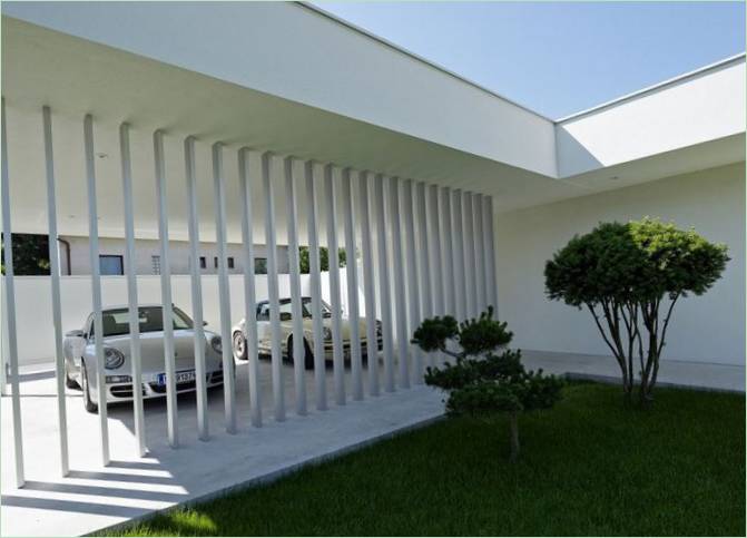 Il patio della casa A&B