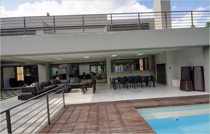 Progettazione degli interni di una casa SED in Sudafrica