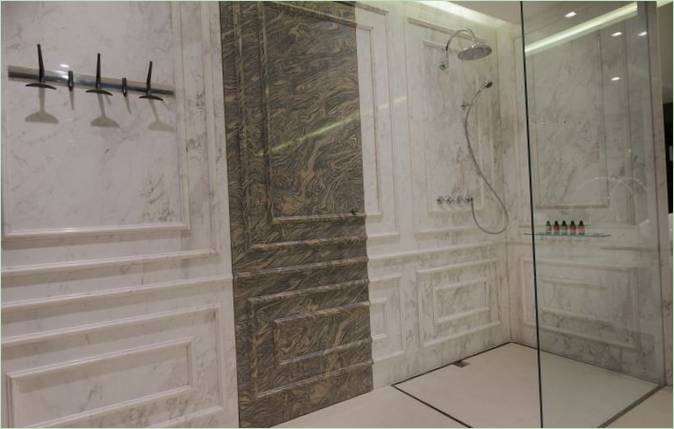 Decorazione delle pareti dell'appartamento Blue Penthouse