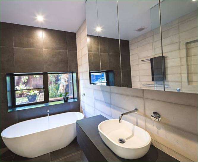 Un rigonfiamento della casa dal design accattivante