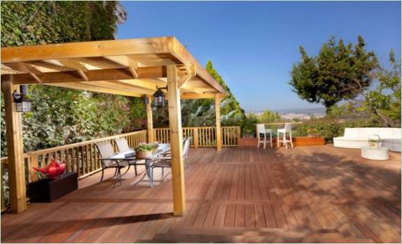 Design della pergola da giardino