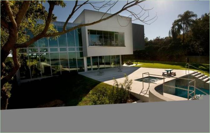 Esterno della residenza di Alfonso Architects