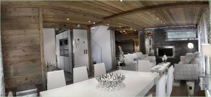 Elegante chalet in legno Eden, Courchevel, Francia