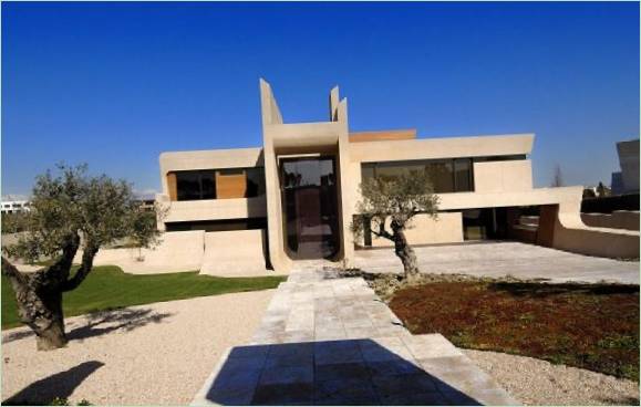 Il design architettonico contemporaneo della residenza privata