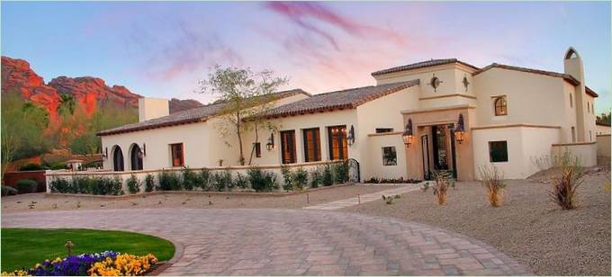 Casa nello stile del sud-ovest americano
