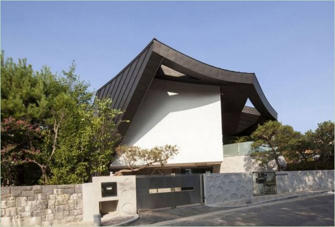 Il progetto architettonico originale della villa Ga On Jai