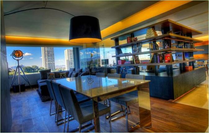 Interno dell'appartamento R-901 di Città del Messico