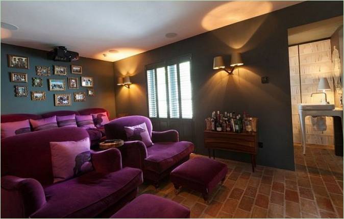 Home cinema a Sutherland Place a Londra
