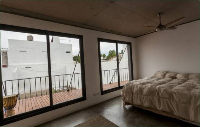 La camera da letto della casa di campagna L250 in Argentina
