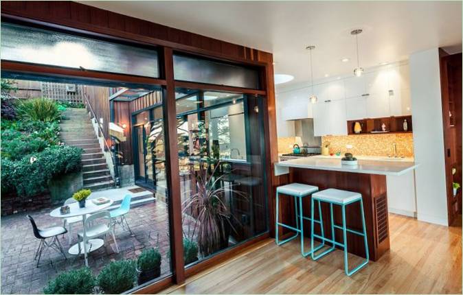Casa Wurstet dell'architetto Jennifer Weiss, San Francisco, California