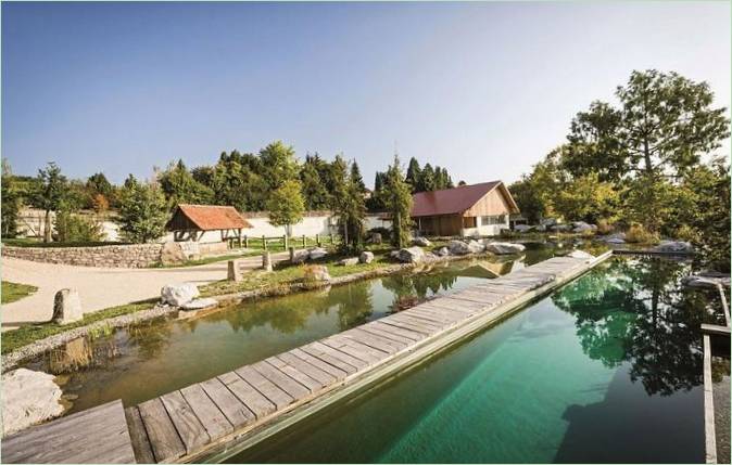 Piscina con laghetto naturale di Balena GmbH