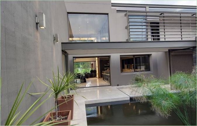 Il design degli interni della residenza House SED in Sudafrica