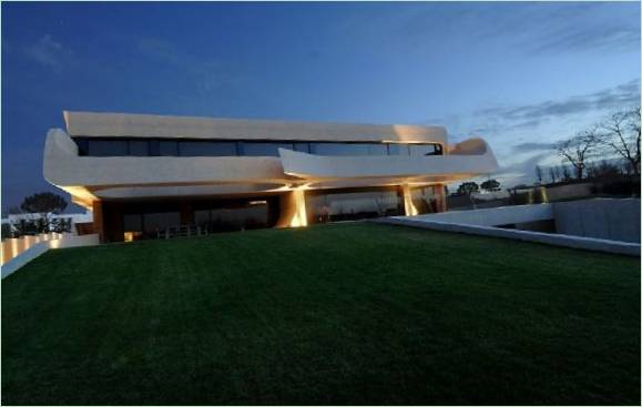 Progetto architettonico moderno per una residenza privata