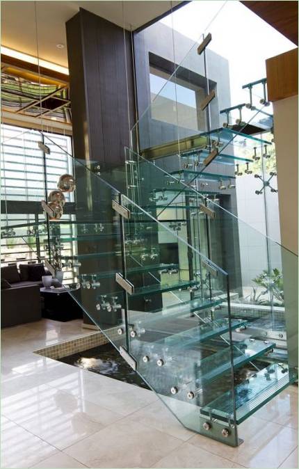 Design degli interni di una residenza House SED in Sudafrica