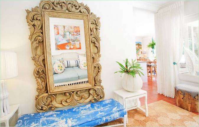 Interno della stanza della famiglia