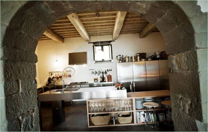 La cucina di Villa Casa Bramasole, Italia