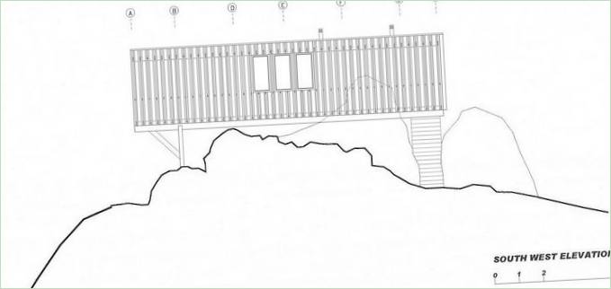 Schema della casa Mirador