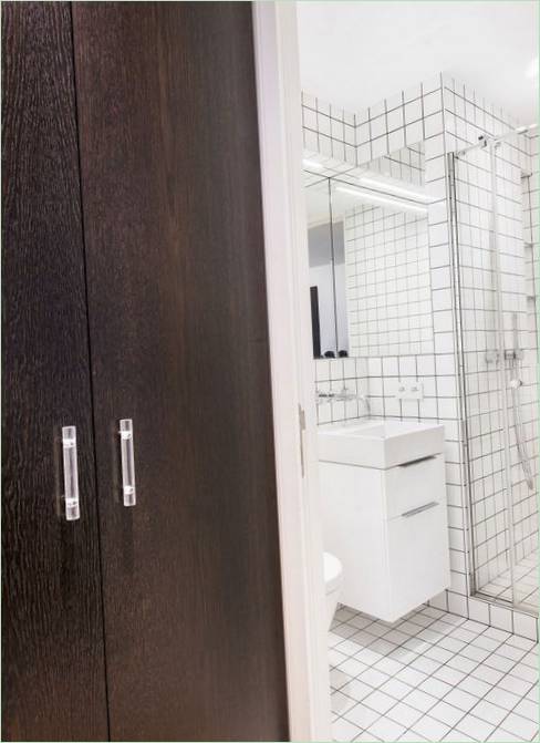 Design degli interni della sala doccia