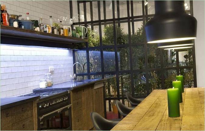 Interno dell'appartamento Living by the Market a Barcellona