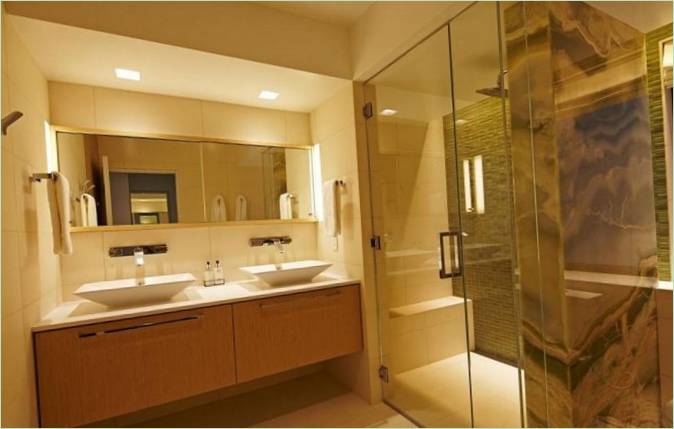 Design degli interni del bagno