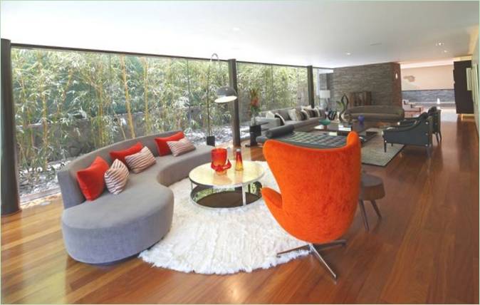 Design degli interni di una casa in Perù