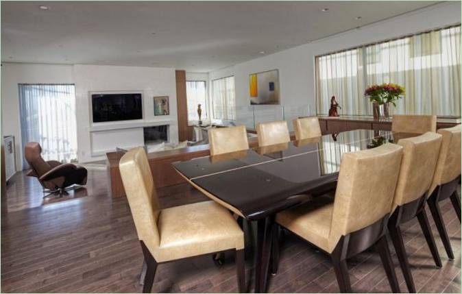 Progettazione degli interni di una casa privata in California
