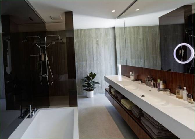 Design degli interni del bagno