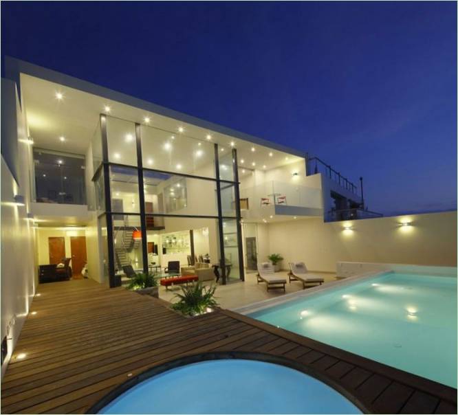 Illuminazione d'effetto di Cristal House