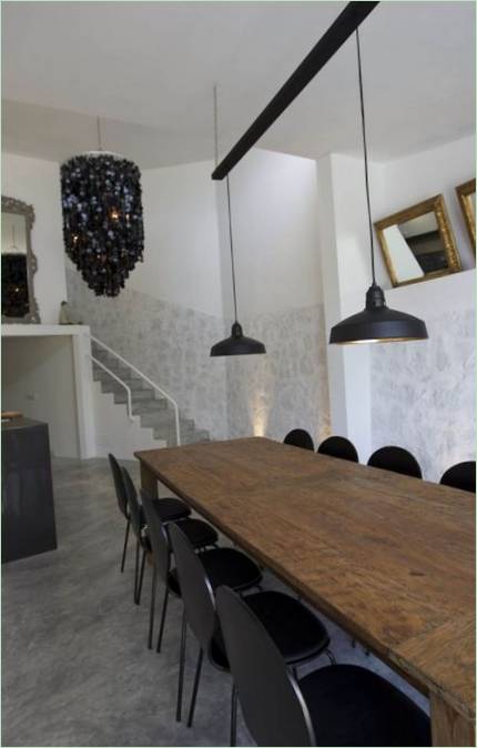 Design degli interni per la sala da pranzo