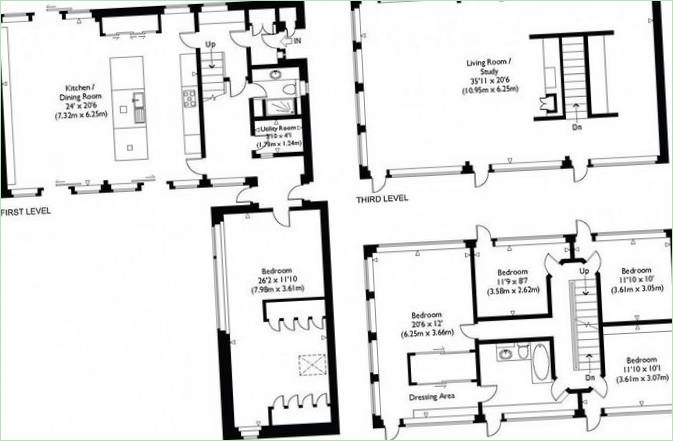 Pianta della Winter House