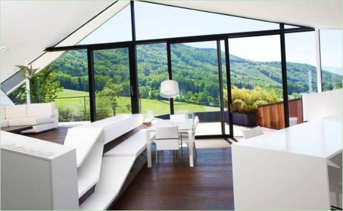 Interno di Villa H