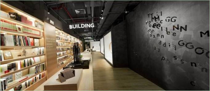 Una mostra moderna: la galleria d'arte dell'ufficio vendite