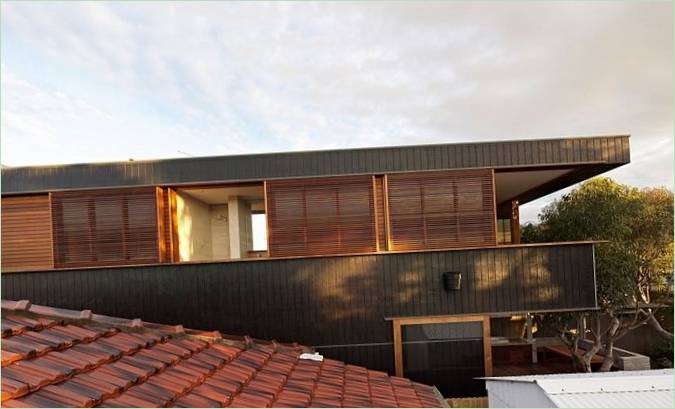 Casa di compensato II, design d'interni di una residenza privata