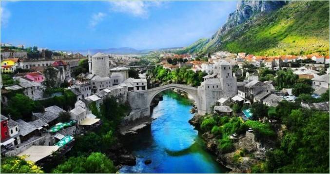 Mostar in Bosnia-Erzegovina