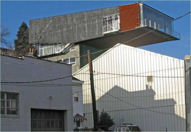 Casa di vetro artistico Emerald di FISHER ARCHITECTURE, Pittsburgh, USA