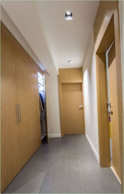 Interno dell'atrio dell'appartamento