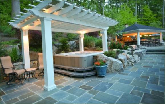 Design della pergola da giardino