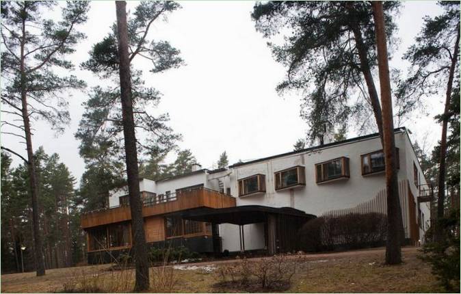 Esterno di Villa Mairea di Alvar Aalto