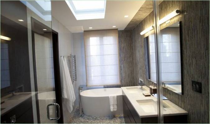 Design degli interni del bagno