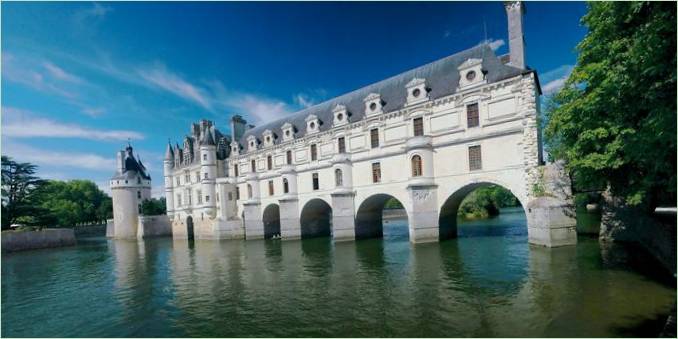 Castello di Chenonceau, dipartimento dell'Indre-et-Loire, Francia