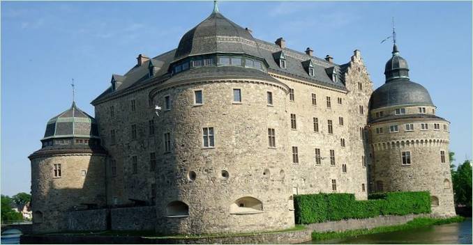 Castello di Örebro, isola nel fiume Svartån, Svezia
