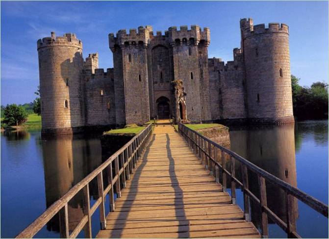 Castello di Bodiam - East Sussex, Inghilterra