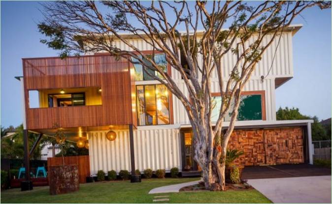 Il progetto di una casa container in Australia