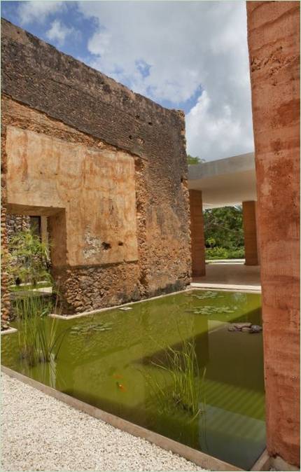 Villa unica dell'Hacienda Bacoc, Yucatan